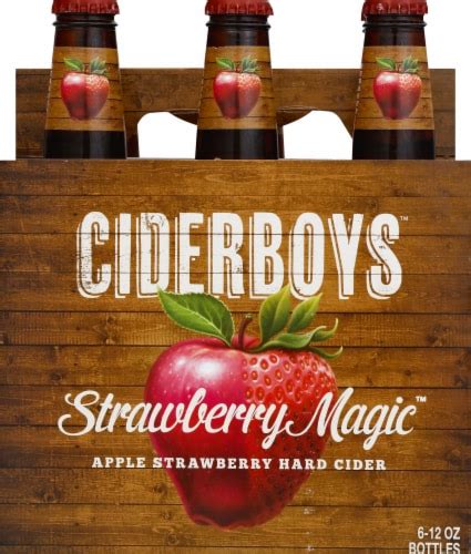 Strawberry magic cider